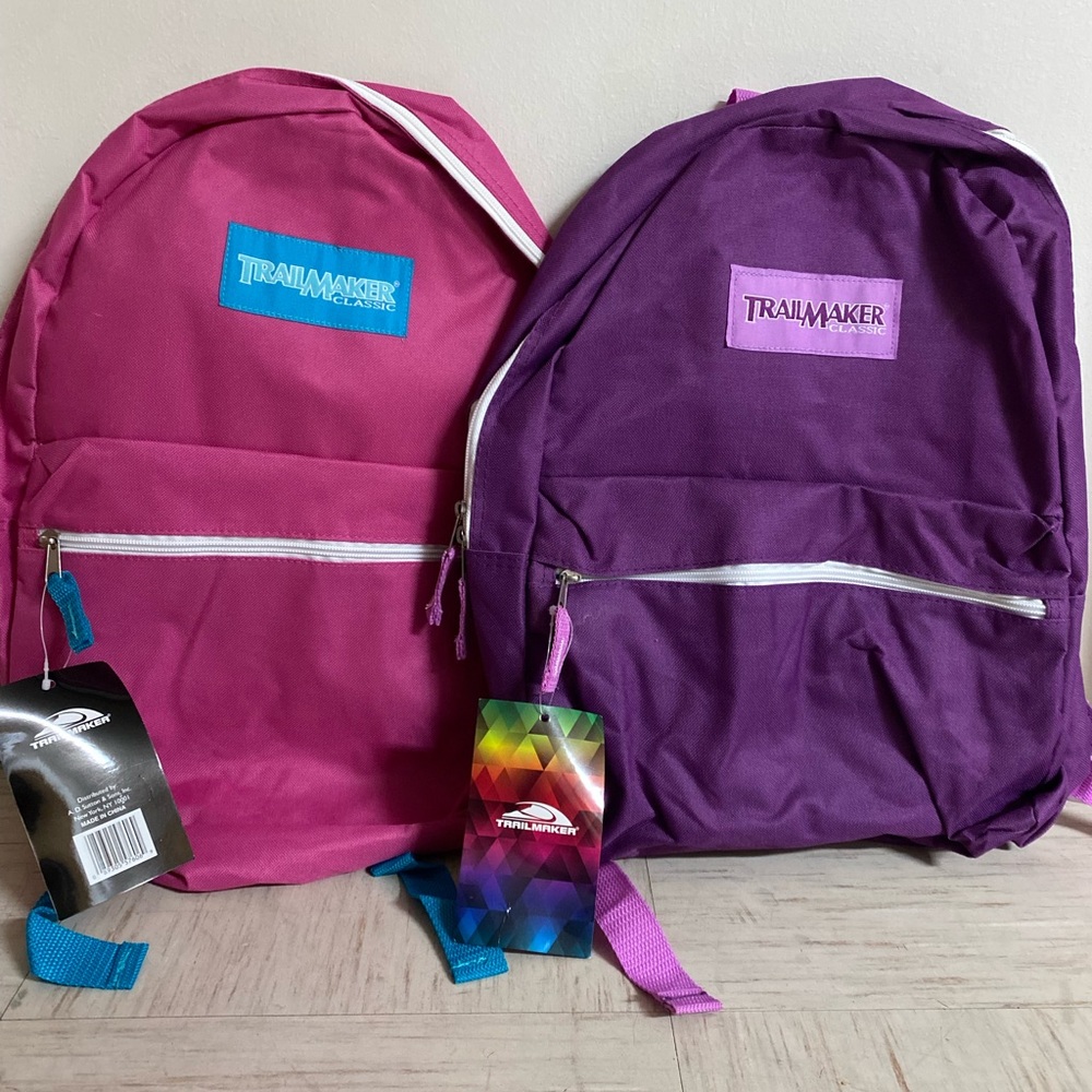 Bundle of Pink and purple backpacks